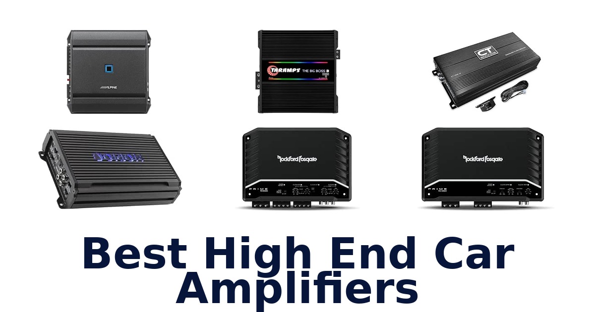 Best High End Car Amplifiers