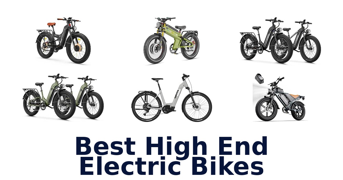 Best High End Electric Bikes