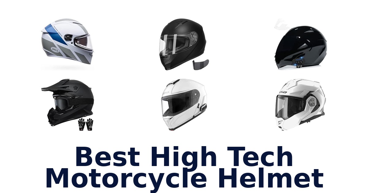 Best High Tech Motorcycle Helmet