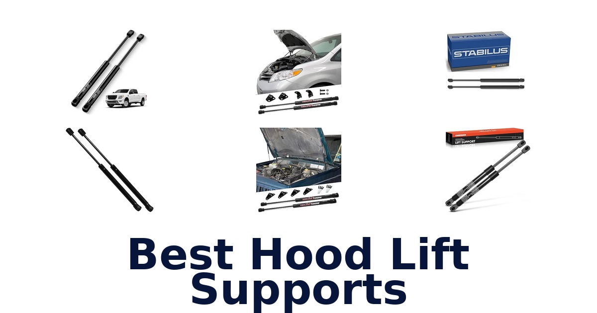 Best Hood Lift Supports