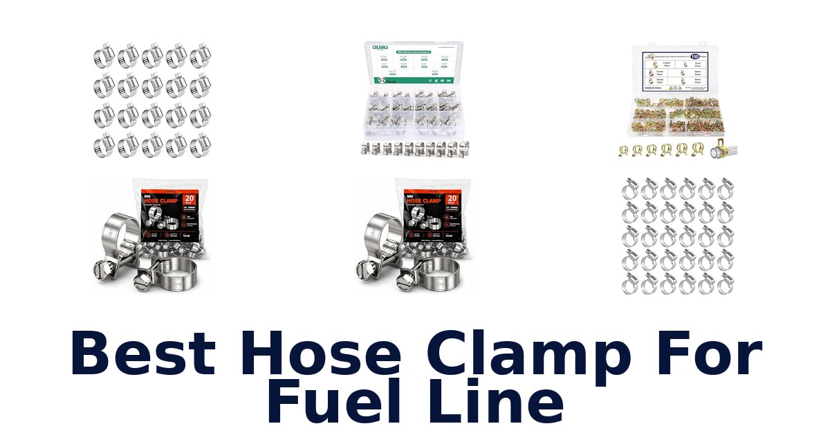 Best Hose Clamp For Fuel Line