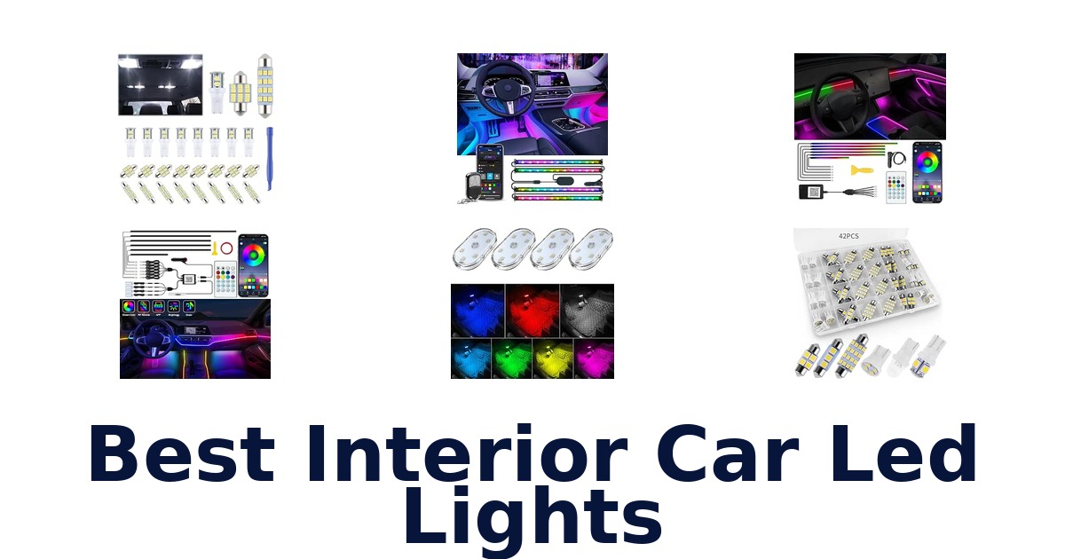 Best Interior Car Led Lights