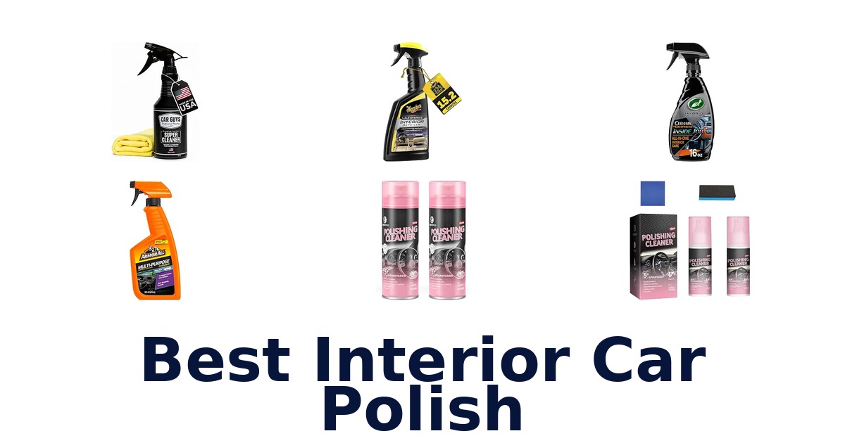 Best Interior Car Polish