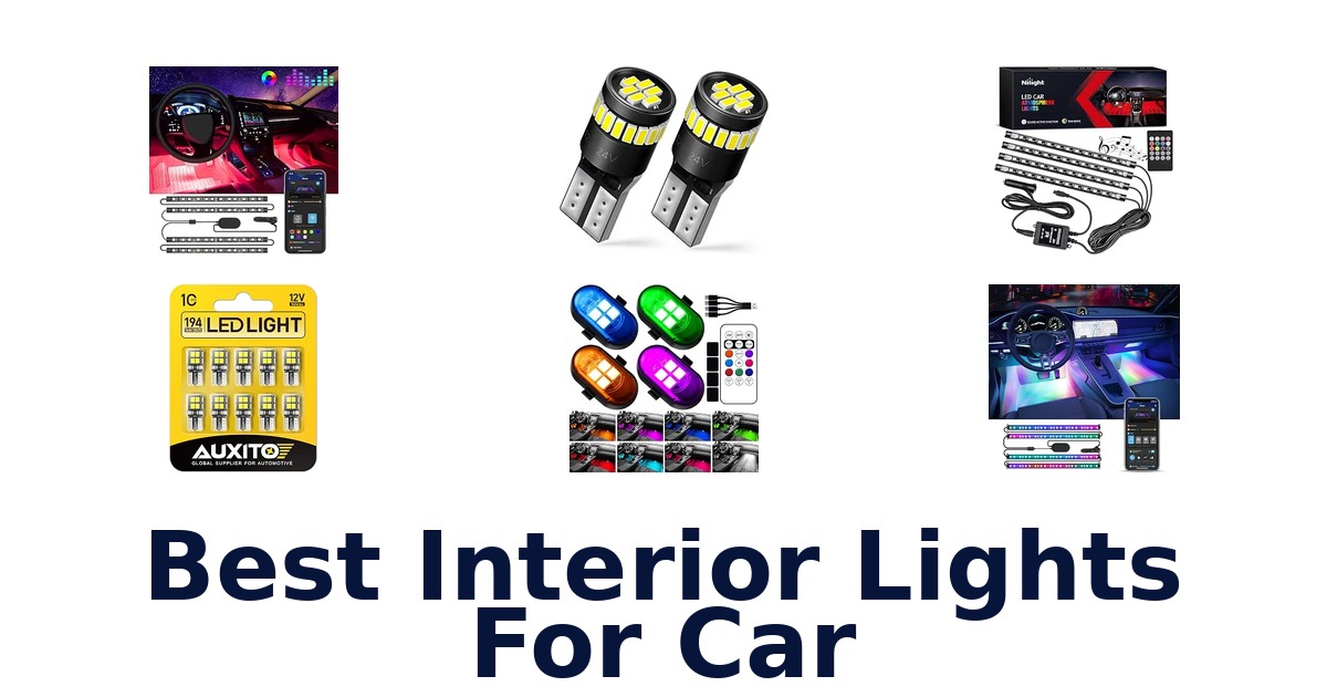 Best Interior Lights For Car