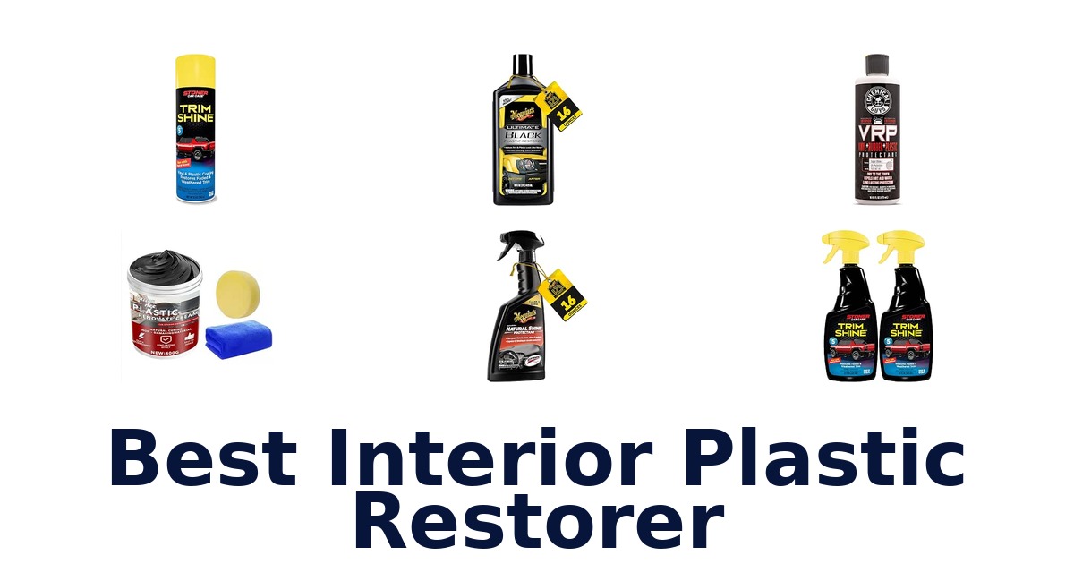 Best Interior Plastic Restorer
