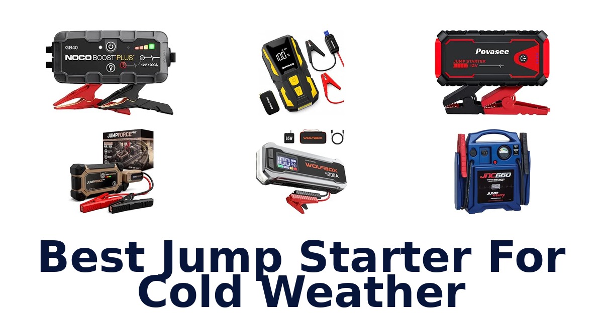Best Jump Starter For Cold Weather