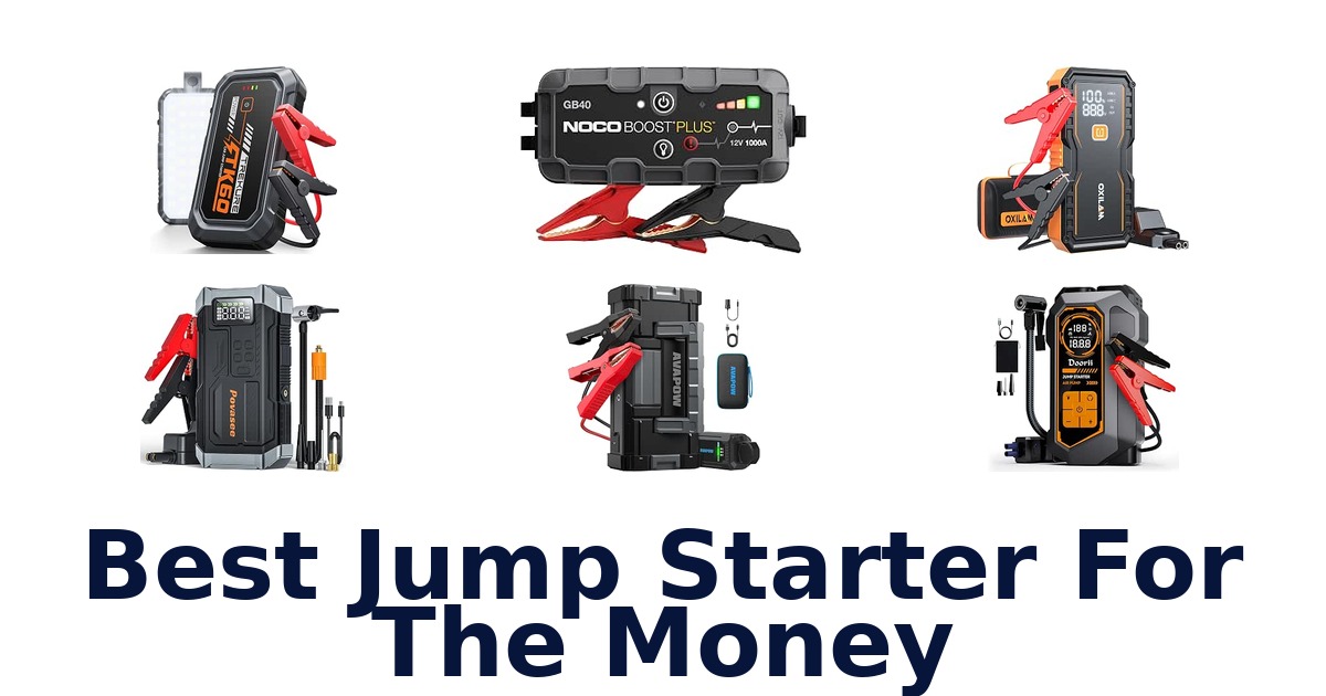 Best Jump Starter For The Money