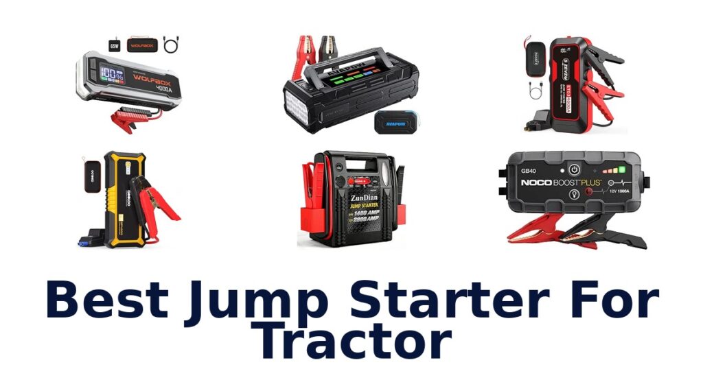 Best Jump Starter For Tractor