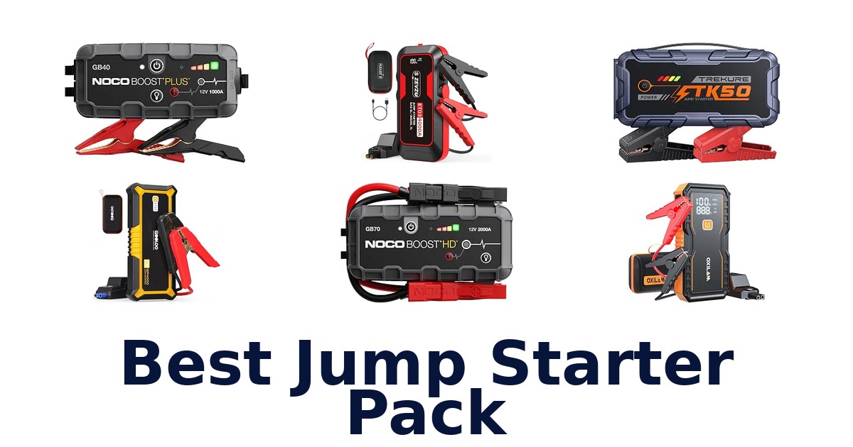 Best Jump Starter Pack