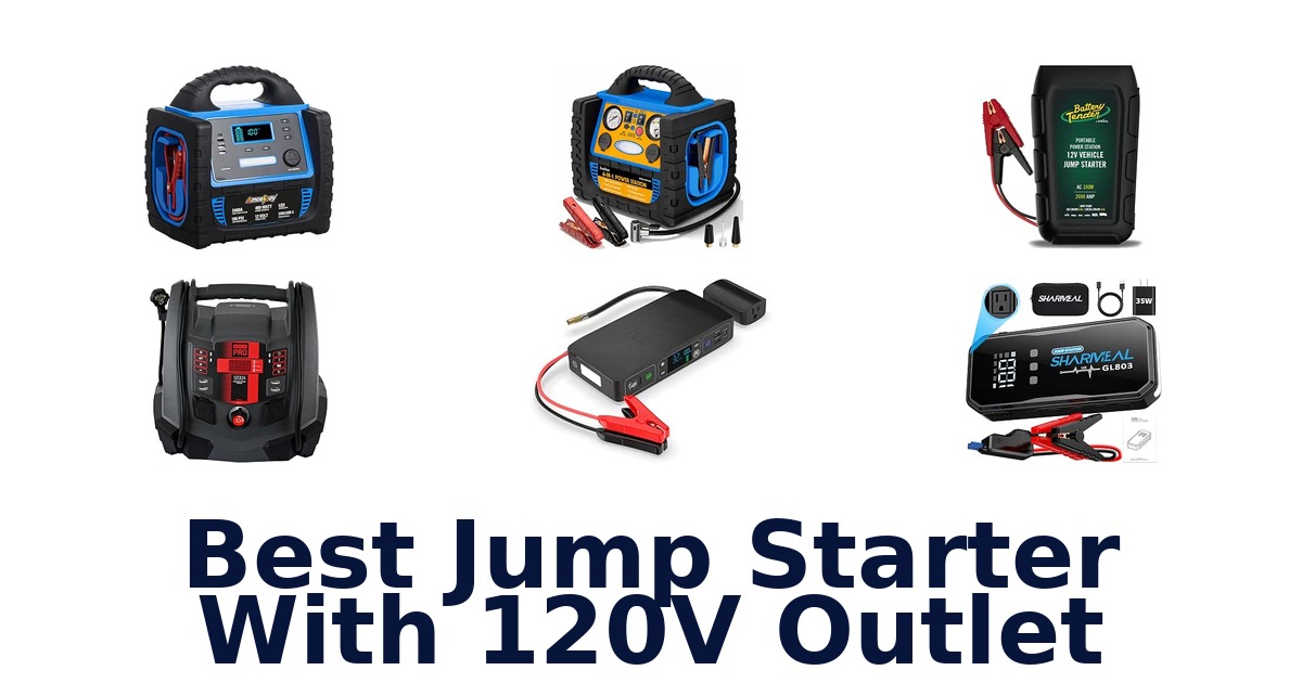 Best Jump Starter With 120V Outlet
