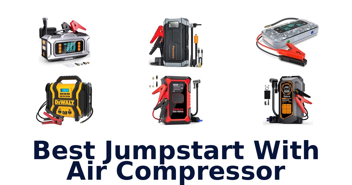 Best Jumpstart With Air Compressor