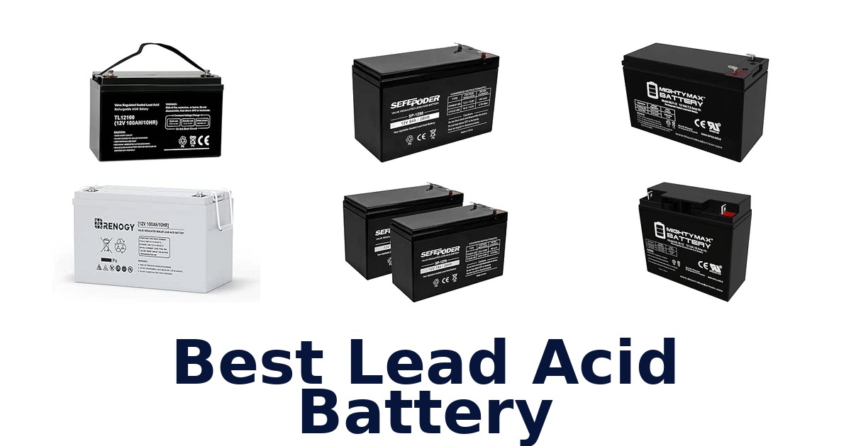 Best Lead Acid Battery