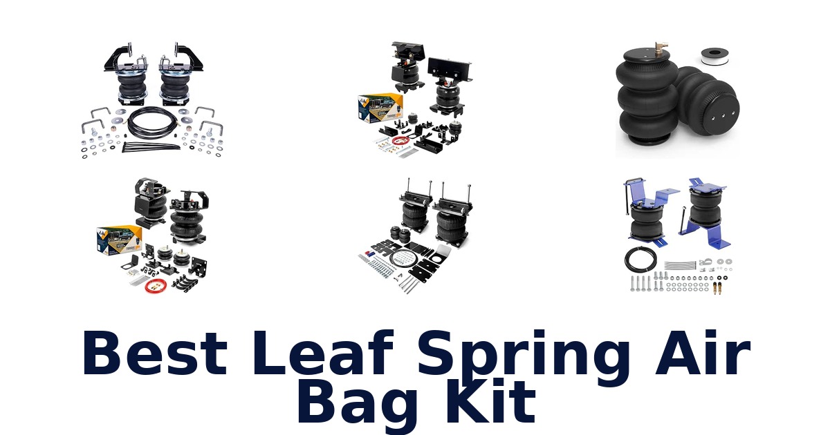 Best Leaf Spring Air Bag Kit