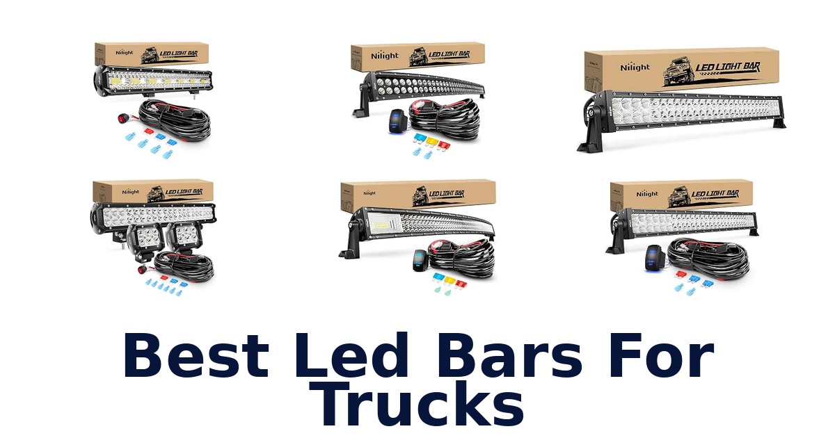 Best Led Bars For Trucks