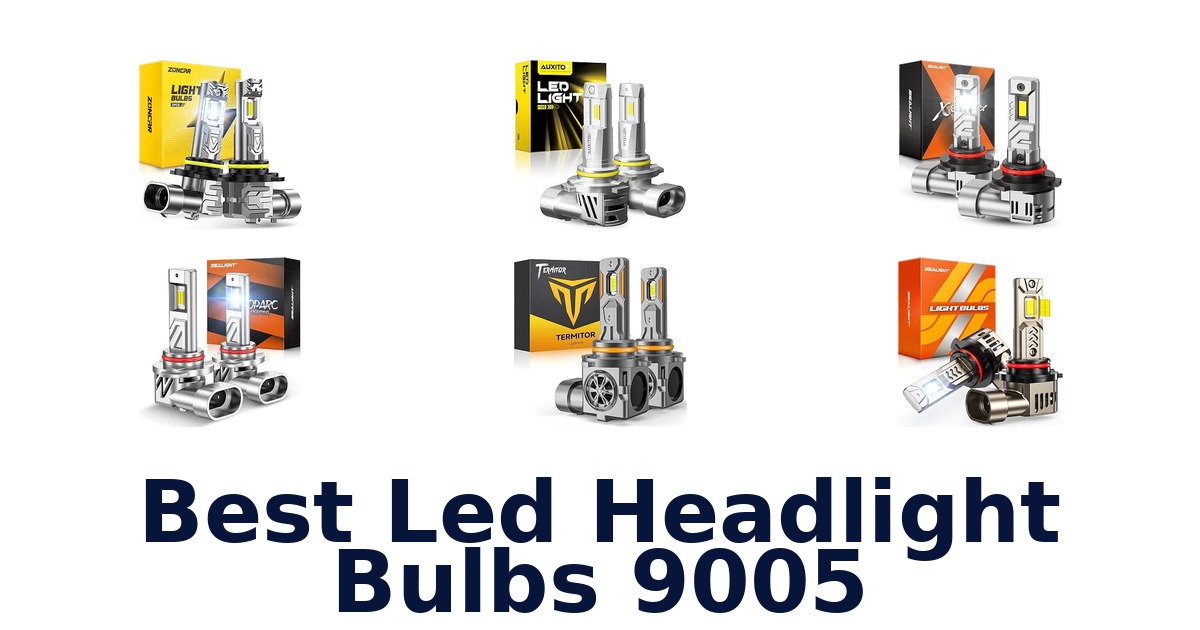 Best Led Headlight Bulbs 9005
