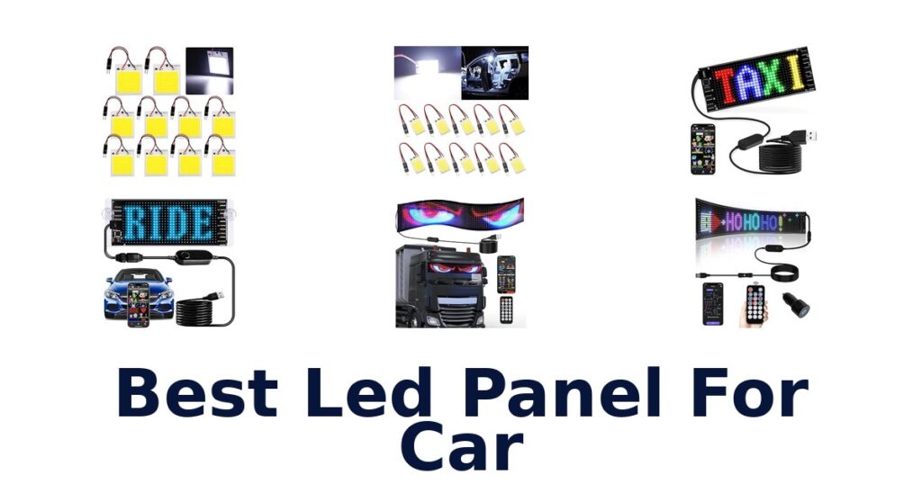 Best Led Panel For Car