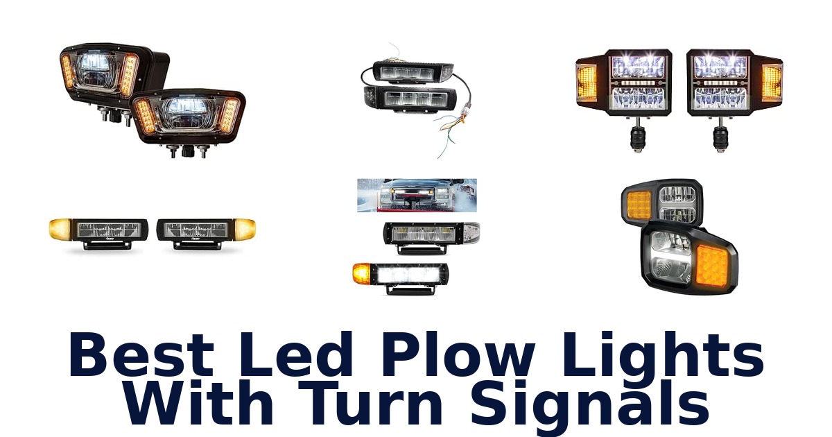 Best Led Plow Lights With Turn Signals