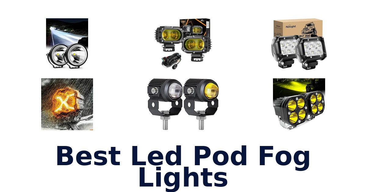 Best Led Pod Fog Lights