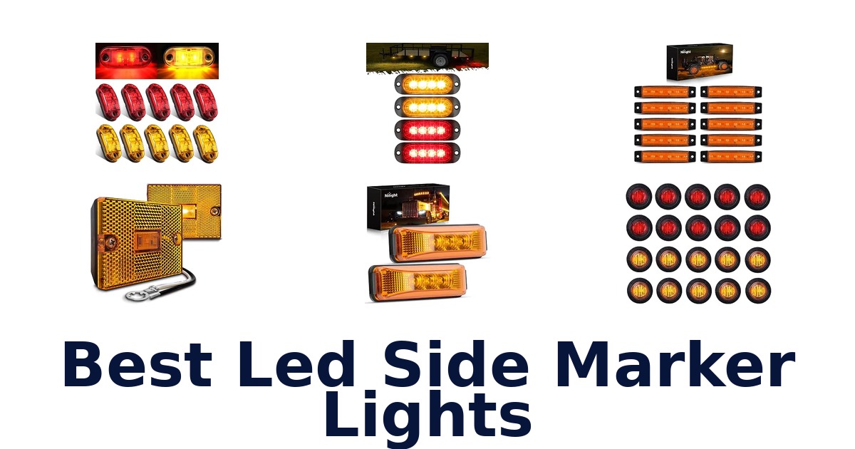 Best Led Side Marker Lights