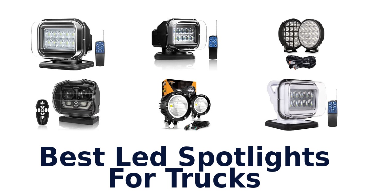 Best Led Spotlights For Trucks