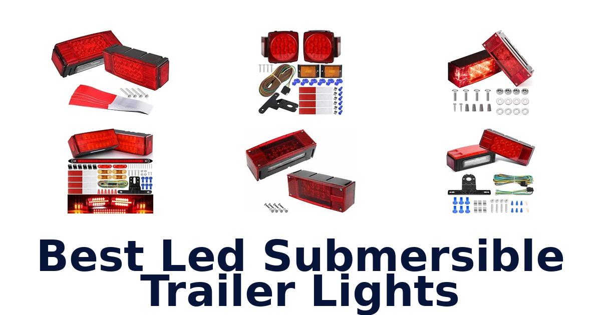 Best Led Submersible Trailer Lights