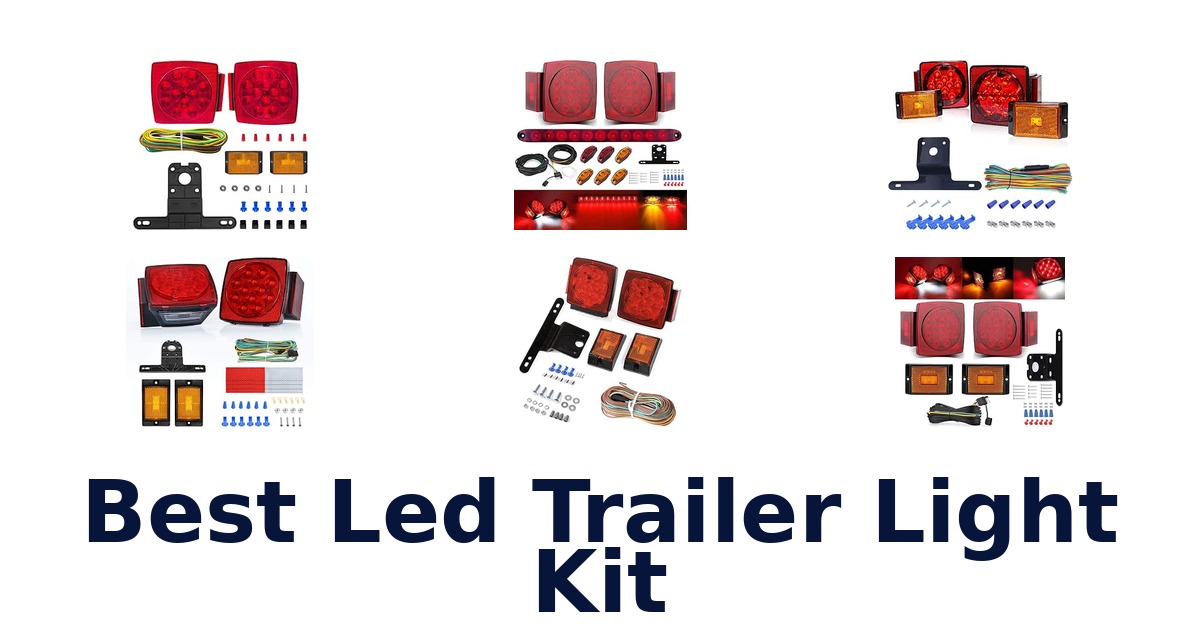 Best Led Trailer Light Kit