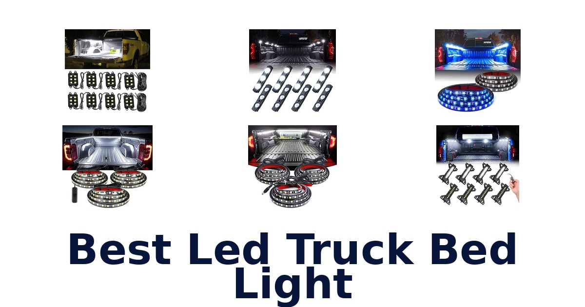 Best Led Truck Bed Light