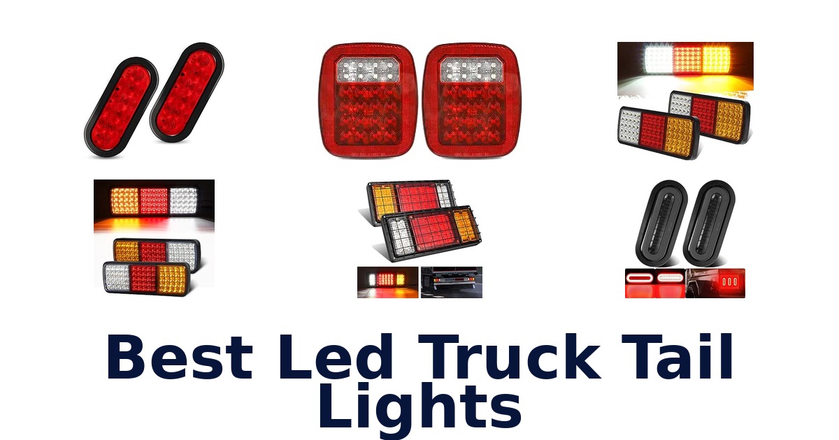 Best Led Truck Tail Lights