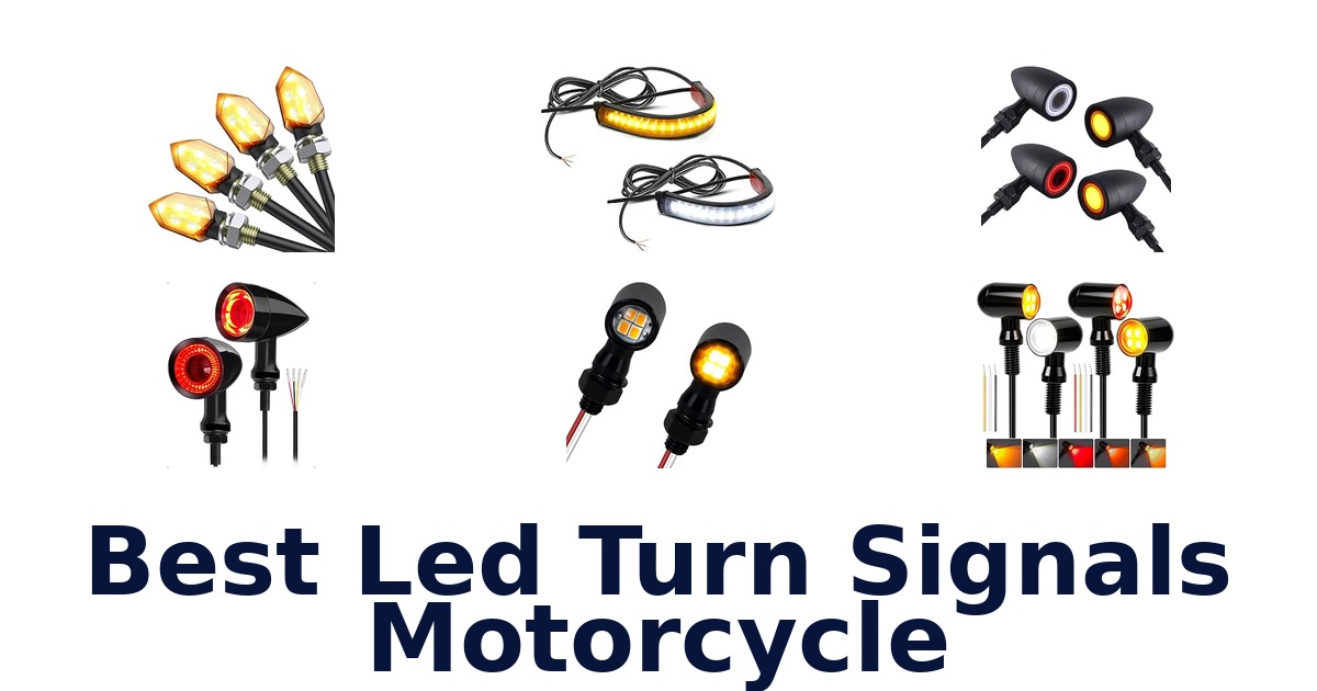 Best Led Turn Signals Motorcycle