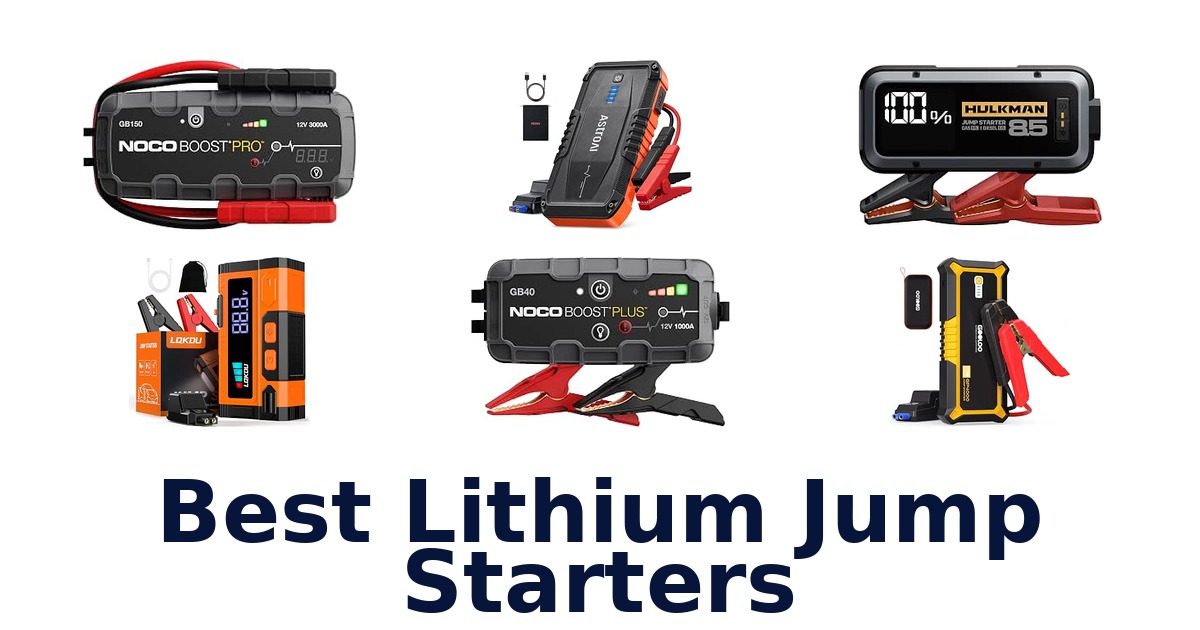 Best Lithium Jump Starters