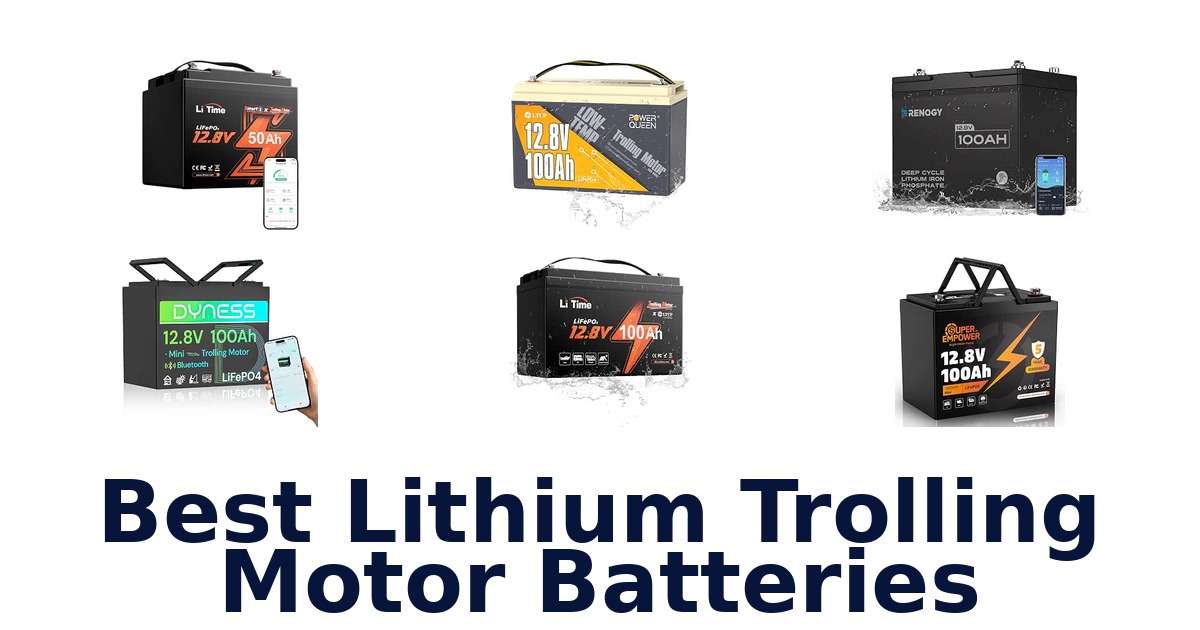 Best Lithium Trolling Motor Batteries