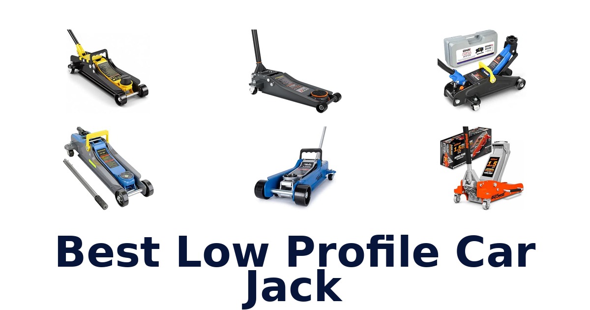 Best Low Profile Car Jack
