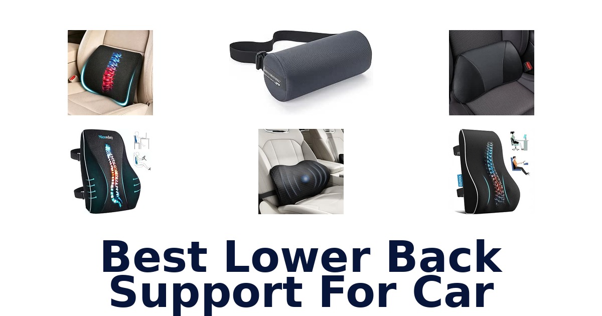 Best Lower Back Support For Car