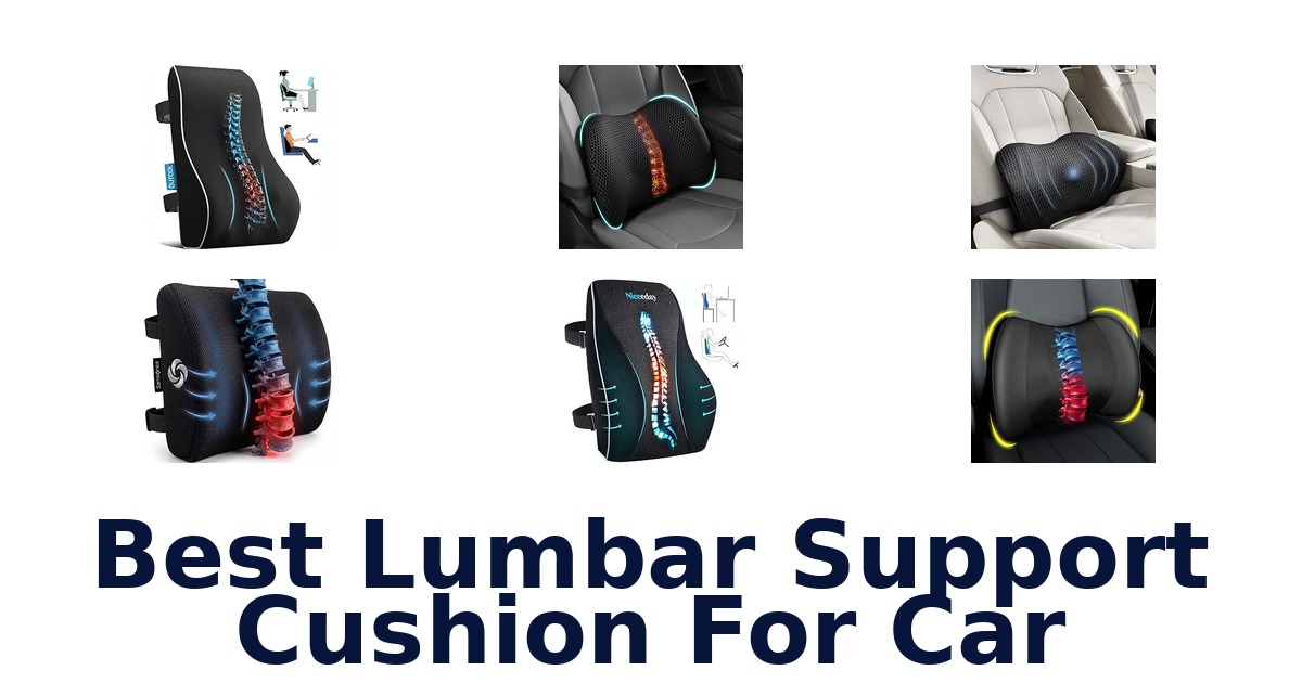 Best Lumbar Support Cushion For Car