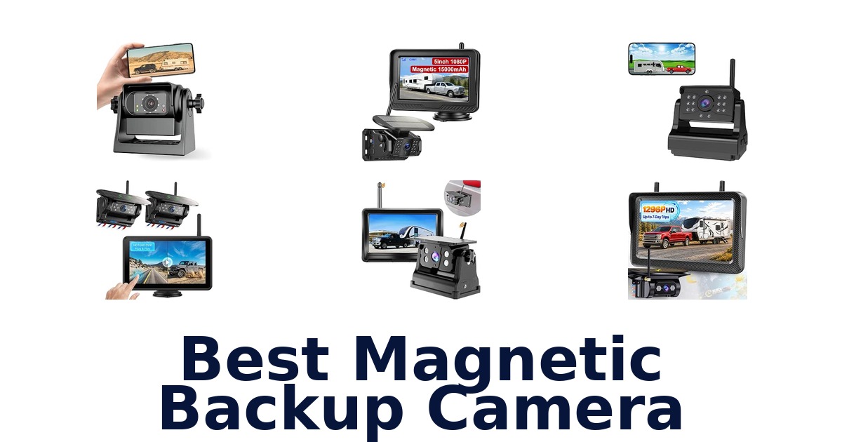 Best Magnetic Backup Camera