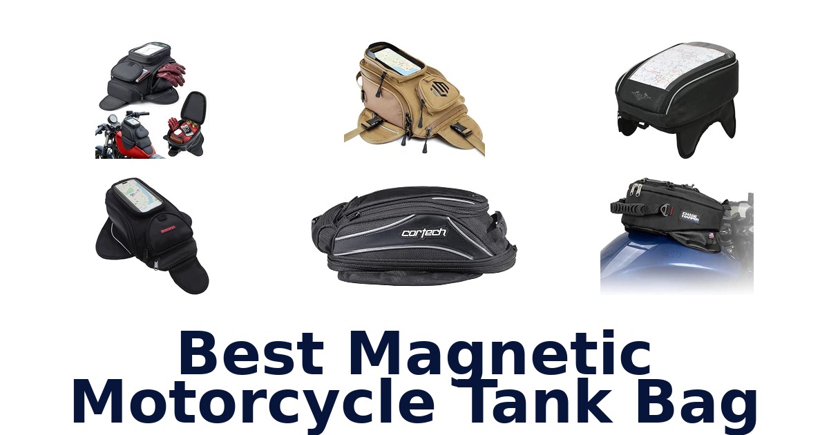 Best Magnetic Motorcycle Tank Bag