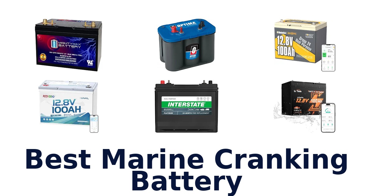 Best Marine Cranking Battery