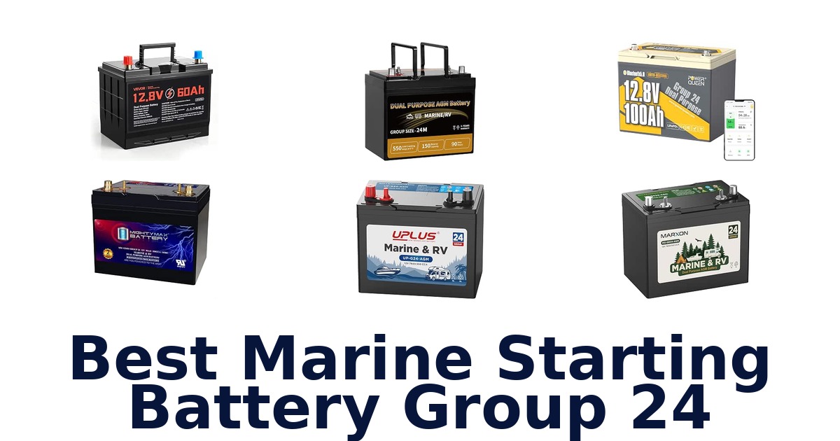 Best Marine Starting Battery Group 24