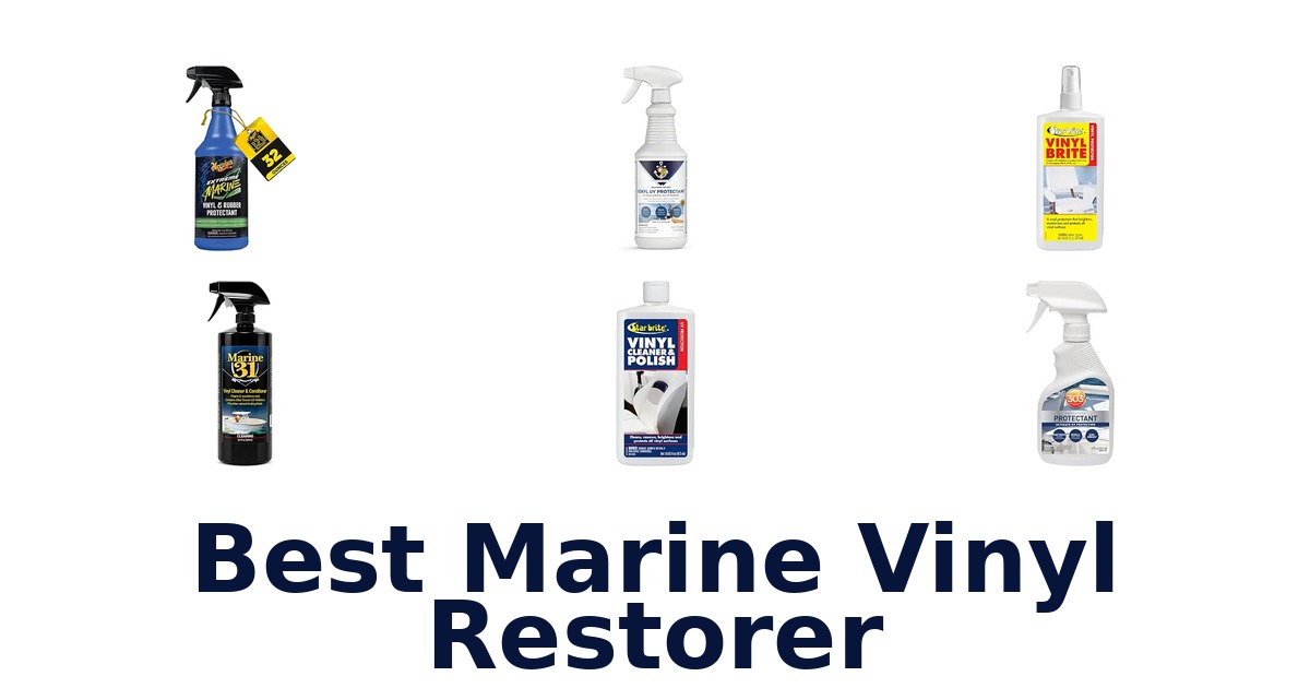 Best Marine Vinyl Restorer
