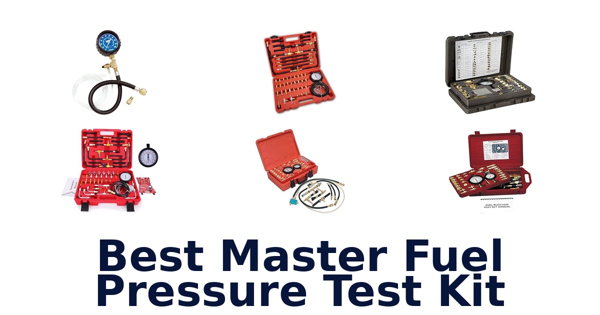 Best Master Fuel Pressure Test Kit