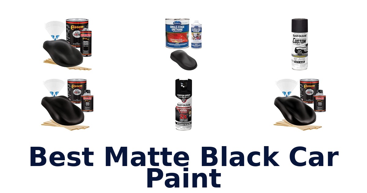 Best Matte Black Car Paint