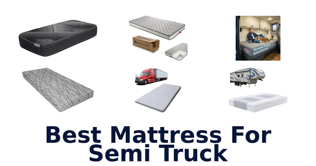 Best Mattress For Semi Truck