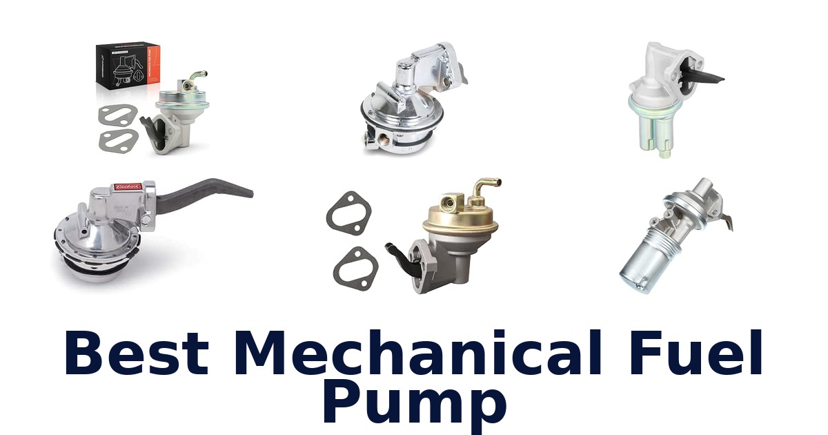 Best Mechanical Fuel Pump