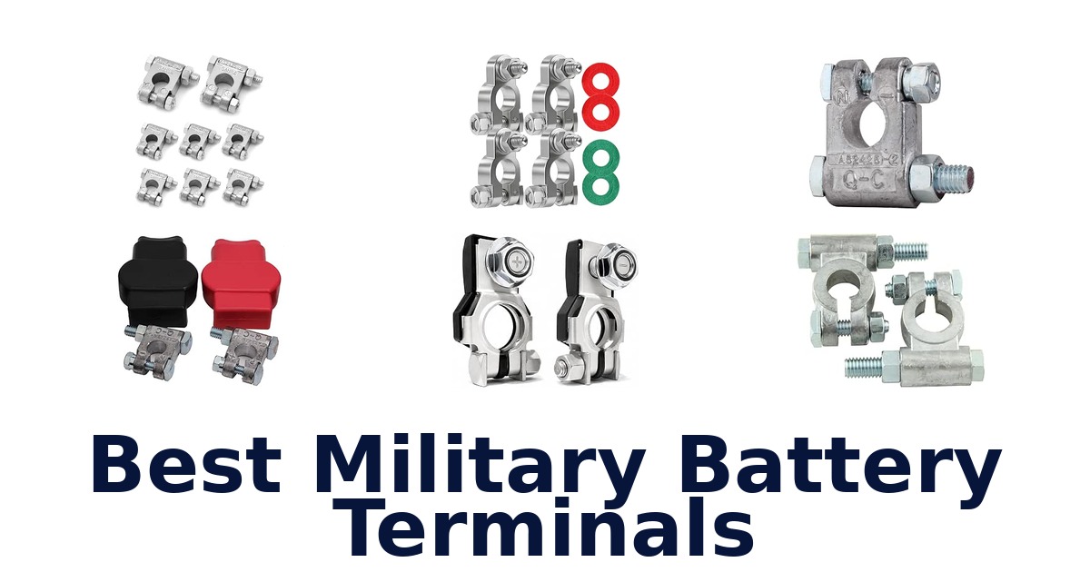 Best Military Battery Terminals