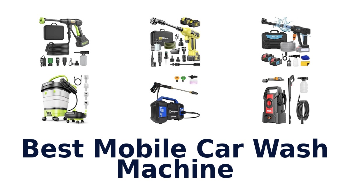 Best Mobile Car Wash Machine