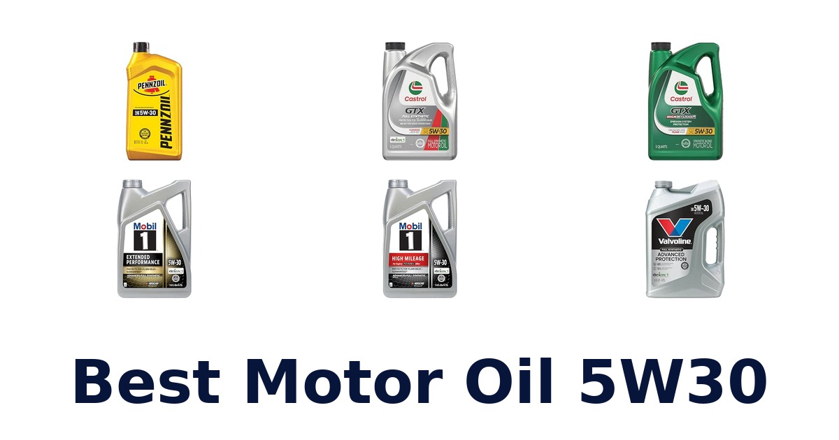 Best Motor Oil 5W30