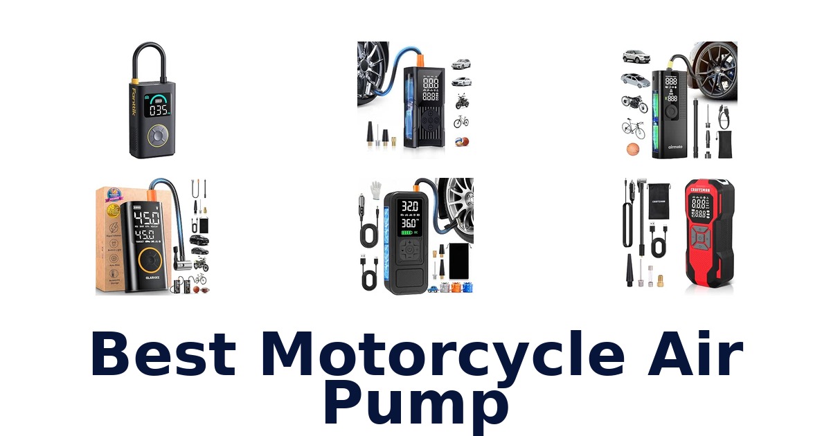 Best Motorcycle Air Pump
