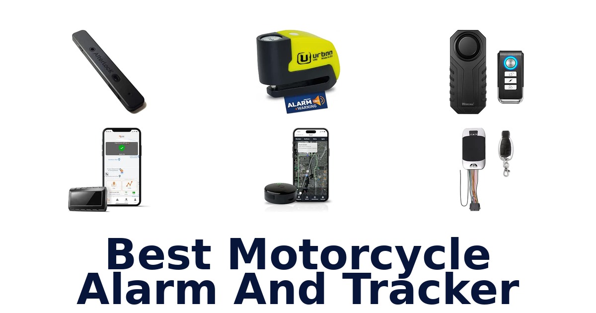 Best Motorcycle Alarm And Tracker