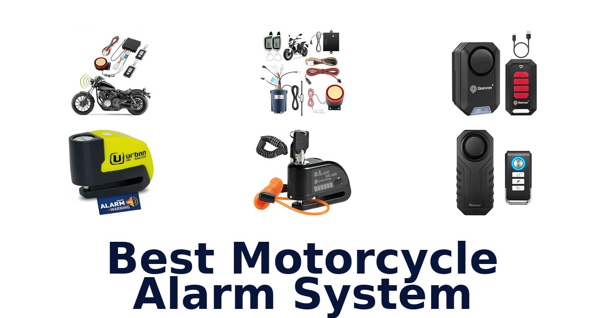 Best Motorcycle Alarm System