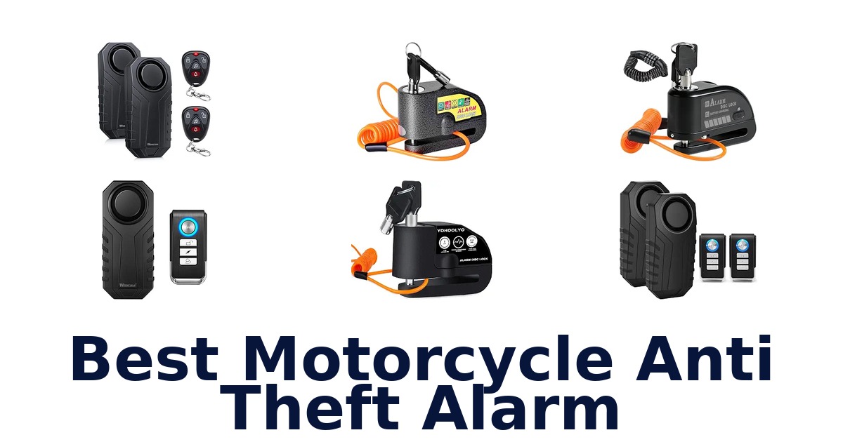 Best Motorcycle Anti Theft Alarm